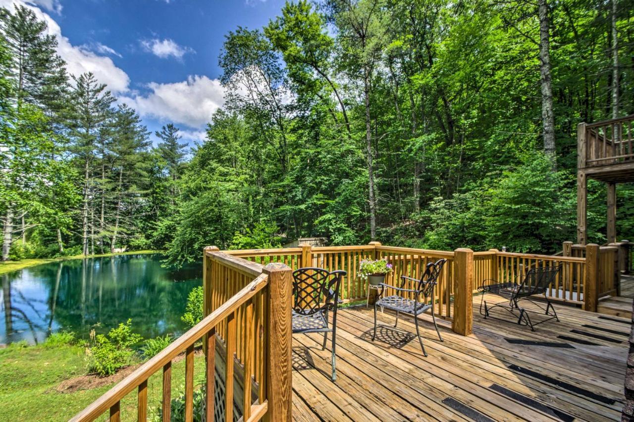 Serene Todd Getaway With Private Pond And Creek Views! Exterior foto