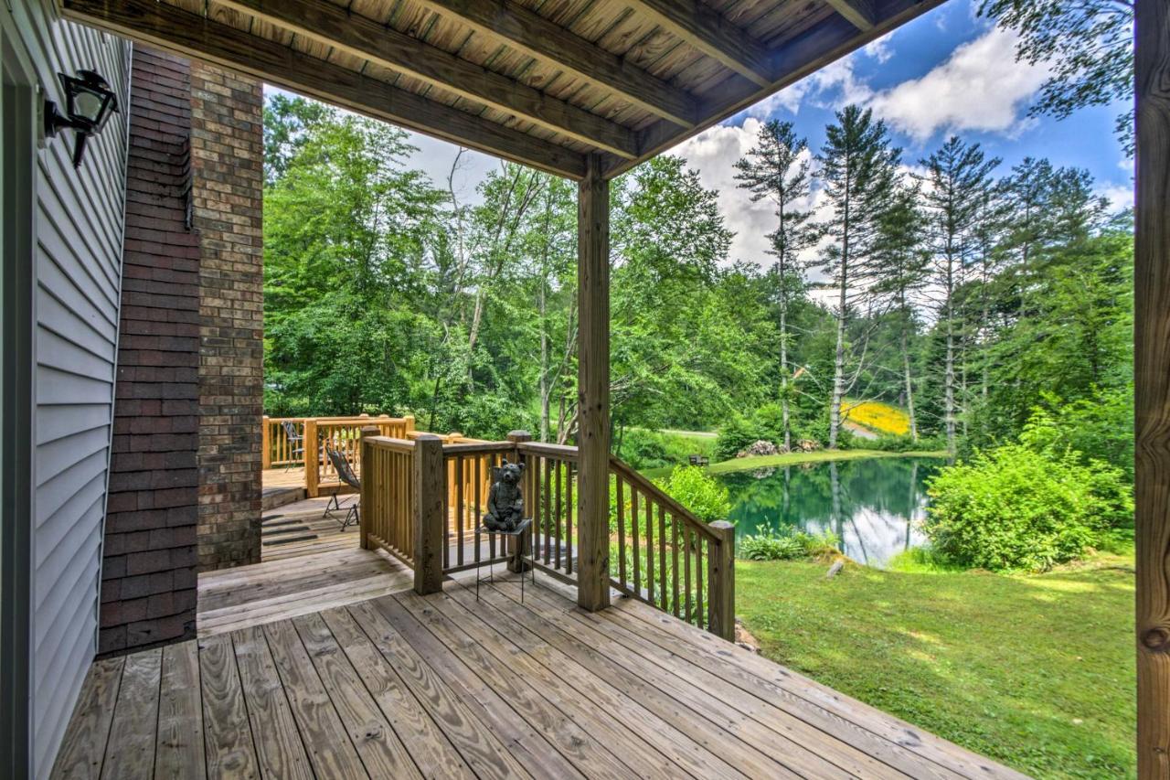 Serene Todd Getaway With Private Pond And Creek Views! Exterior foto