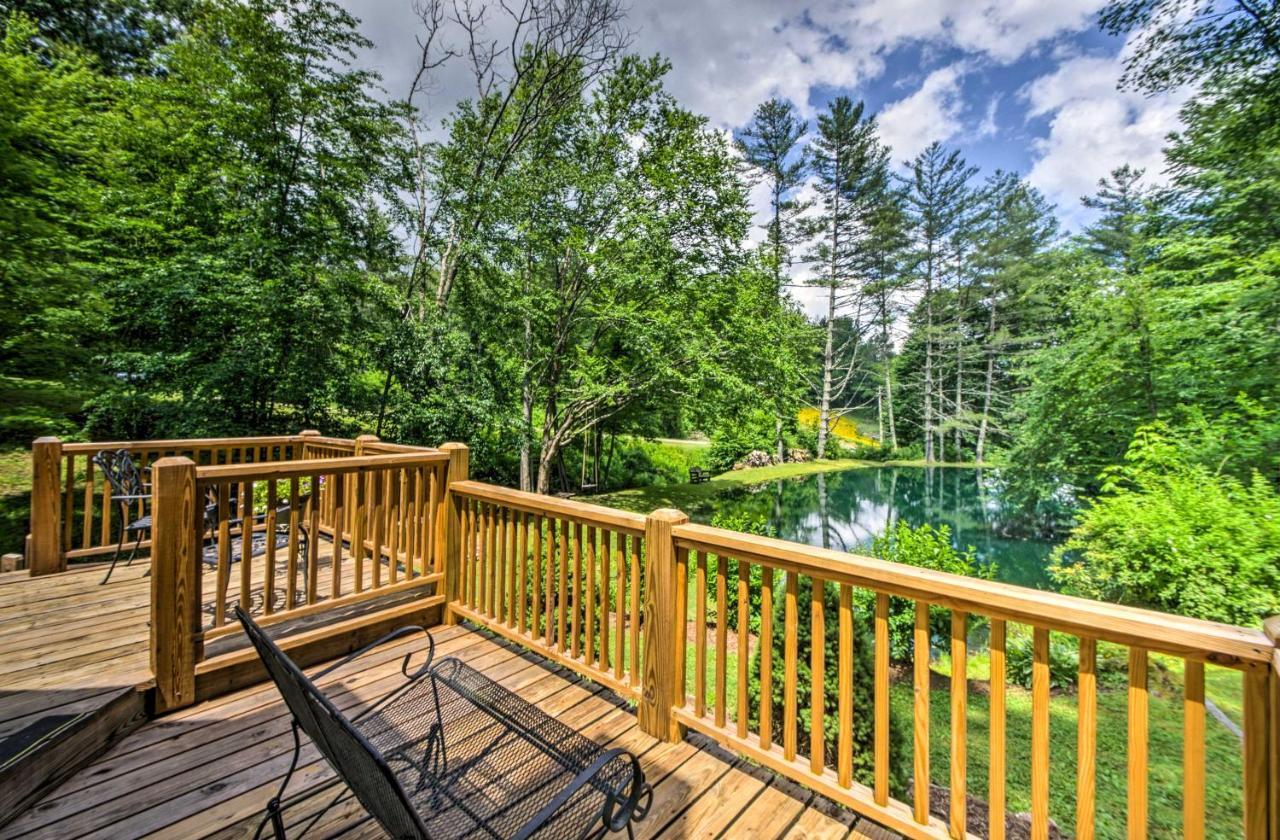 Serene Todd Getaway With Private Pond And Creek Views! Exterior foto
