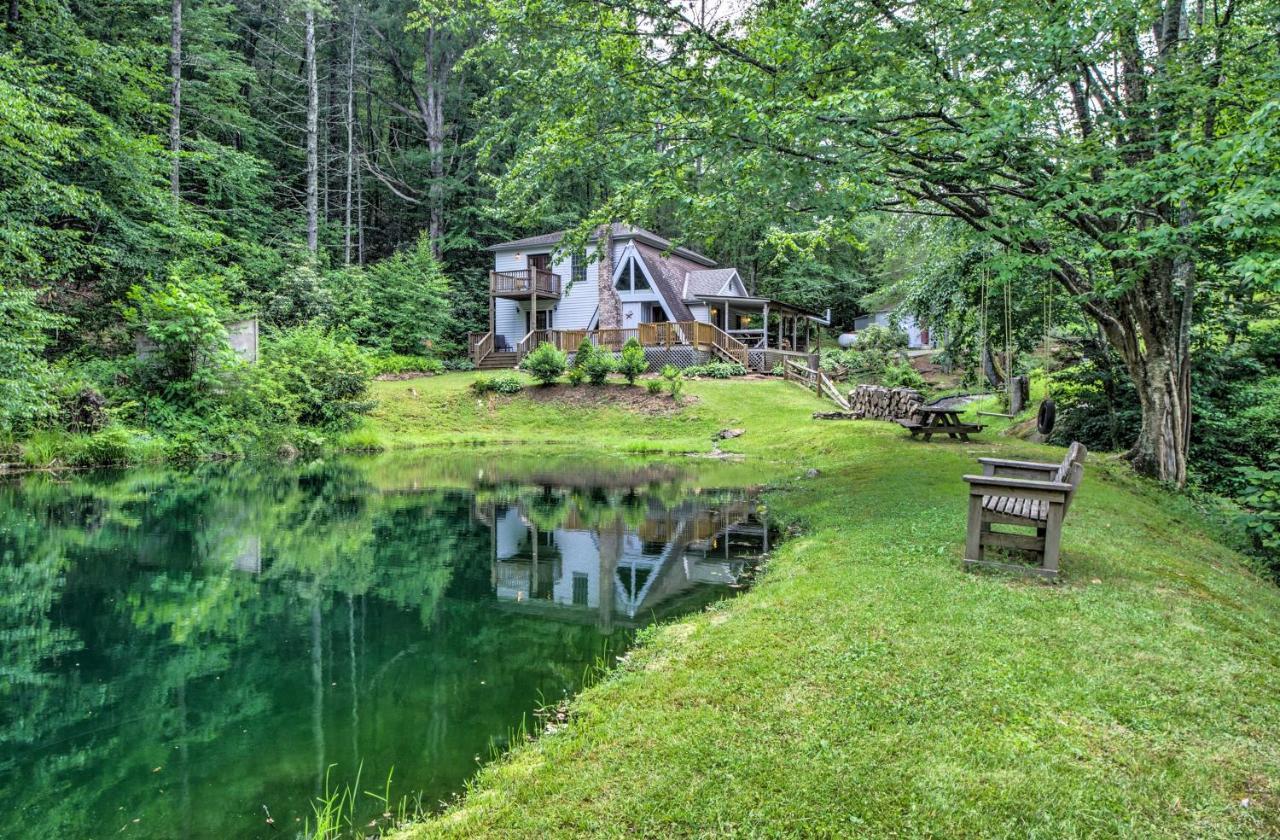 Serene Todd Getaway With Private Pond And Creek Views! Exterior foto